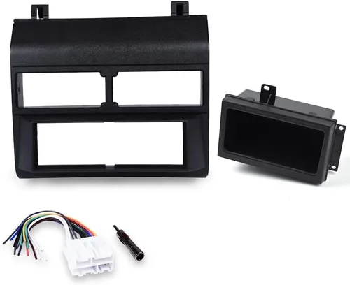 G-PLUS Kit de antena de radio estéreo para camión, color negro, compatible con Chevy Crew Cab Dually 1992-1994 GMK333BU, Metra 99-3000R, GMP333,