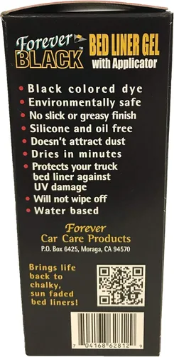 Miniatura 4 de Forever - Gel para tapete de caja de camioneta en color negro