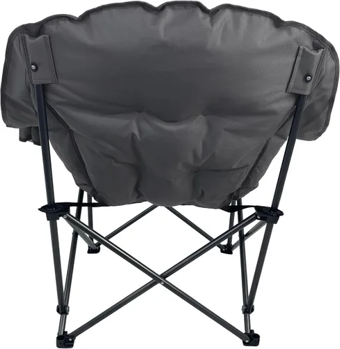 Miniatura 4 de Black Sierra - Silla de camping acolchada XL para adultos, asiento plegable de gran tamaño resistente que soporta 400 libras, comodidad de felpa