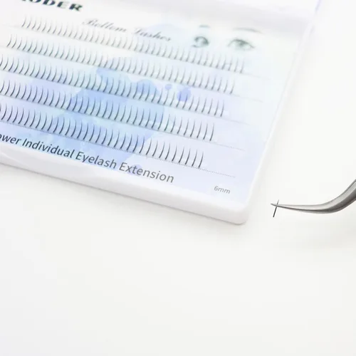 Miniatura 6 de DAODER - Kit de extensión de pestañas inferiores, 200 unidades, pestañas individuales inferiores con herramienta aplicadora y herramienta aplicadora