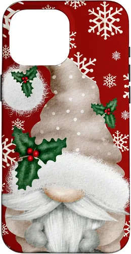 Miniatura 19 de Aesthetic Snowflake Cute Winter Gnome for Christmas Grandma Case for iPhone 17