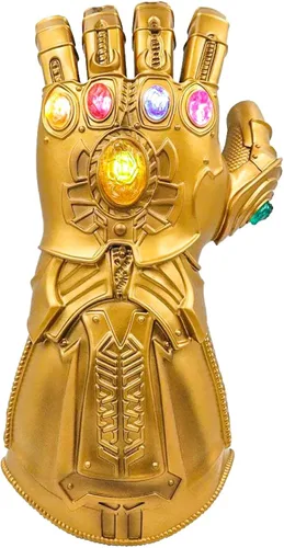 Miniatura 3 de Bulex LED Light Up Infinity Gauntlet The Thanos Gloves with Removable Magnet Infinity Stones