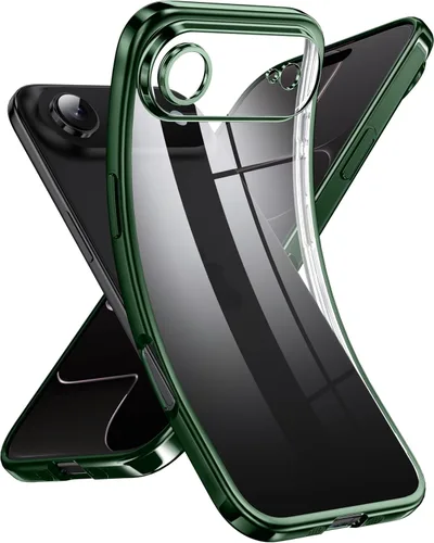 Miniatura 191 de Supdeal Funda transparente para iPhone 13 Pro, no amarillea, protección de cámara, probada en caídas de grado militar, transparente, a prueba