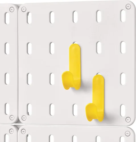 Miniatura 21 de iDesign Cade - Contenedor organizador modular de plástico sin BPA para colgar, 5.04 x 3.04 x 4 pulgadas, color gris