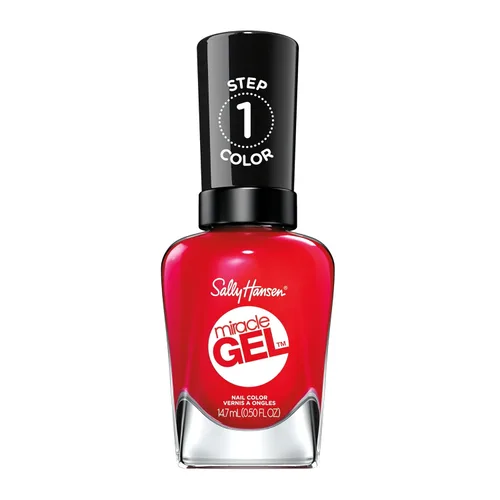 Miniatura 43 de Sally Hansen Miracle Gel Supercharged Pinks Esmalte de uñas Fórmula similar a gel de calidad de salón, sistema de dos pasos, no necesita luz UV