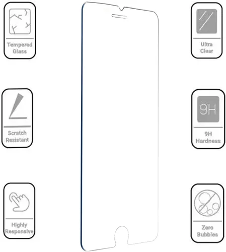 Miniatura 6 de Deara ArmorPro 9H+ Protector de pantalla de vidrio templado para iPhone 8/7/6s/6/SE 3 (2022) 3ª generación, SE 2 (2020) 2ª [4.7 pulgadas]
