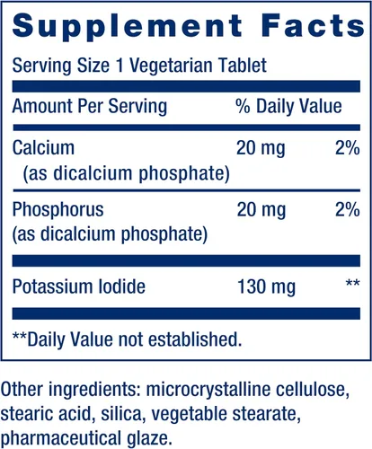 Miniatura 3 de Vida extensión – Tabletas de Yoduro de Potasio-130 mg – 14 Tabletas