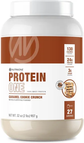 Miniatura 13 de NutraOne ProteinOne Whey Protein Promueve la recuperación y desarrolla músculo con un batido de proteínas en polvo para hombres y mujeres