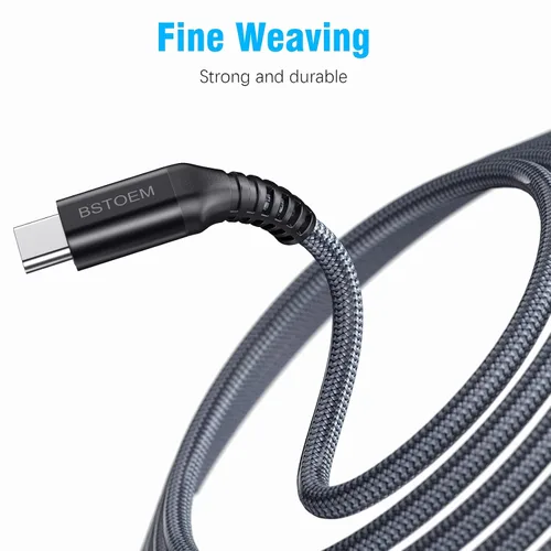 Miniatura 2 de Cable USB A a USB C de 10 pies, cable de carga tipo C de carga rápida de 10 pies, paquete de 2 para Samsung Galaxy S26/S25