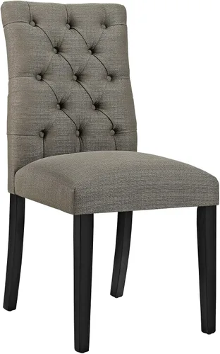 Miniatura 10 de Modway MO- Duchess - Silla de comedor tapizada con botones capitoné moderna Parsons, color azul