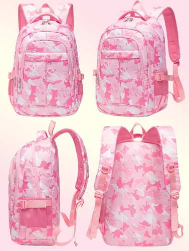 Miniatura 31 de BLUEFAIRY - Mochilas para niños y niñas, escuela primaria, jardín de niños
