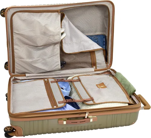 Miniatura 5 de LONDON FOG Chelsea - Spinner expandible de 25 pulgadas Champán London Fog Chelsea Spinner expandible de 25