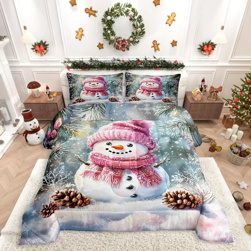 Miniatura 13 de Erosebridal Juego de edredón divertido de Halloween para niños, juego de ropa de cama de calabaza fantasma, decoración de Halloween para niños