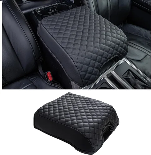 Miniatura 8 de JDMCAR Funda para apoyabrazos Compatible con Ford F150 2015-2024 2025 Accesorios, F250 F350 F450 2017-2025 con asiento de salto 40/20/40, Protector