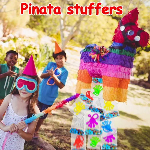 Miniatura 5 de 40 unidades de manos adhesivas para niños, bolsa de regalo, bolsa de regalo elástica, caja de tesoros de intercambio de juguetes, premio de aula
