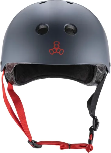 Miniatura 2 de Triple Eight Casco de bicicleta y monopatín con doble certificación Gun Matte
