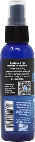 Miniatura 6 de Muscle Rehab 2oz Magnesium Spray - Pure Zechstein Oil & Arnica Recovery Rapidly absorbing Zechstein magnesium spray with Arnica for targeted