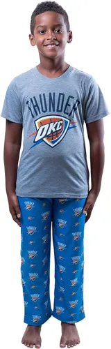 Miniatura 47 de Ultra Game Conjunto de pijama y camiseta oficial de la NBA de 2 piezas para jóvenes Tallas de niño