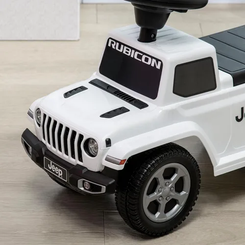 Miniatura 8 de Aosom Coche de empuje para niños, con sonidos del motor y almacenamiento debajo del asiento, auto deslizante con bocina, juguete para sentarse