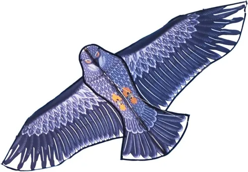 Besra Cometa de pájaro fénix con cola larga, para deportes al aire libre, para playa y parque Águila de 74 pulgadas