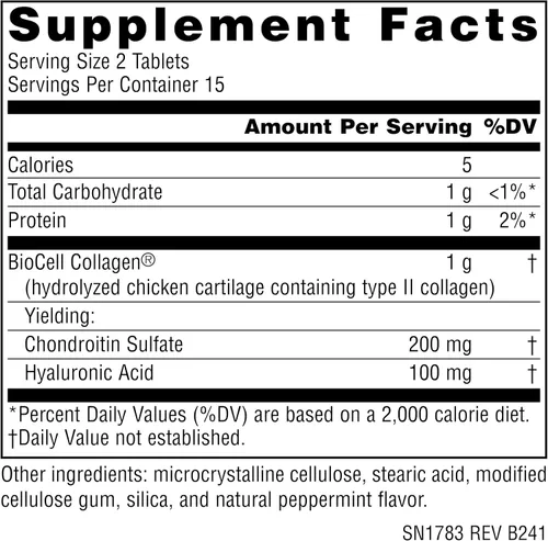 Miniatura 4 de Source Naturals Ácido hialurónico, 50 mg, 30 tabletas