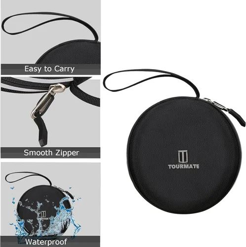 Miniatura 2 de Funda para reproductor de CD compatible con ByronStatics PCD220B/GPX PCB319B/PC332B Products Reproductor de CD de disco portátil, soporte