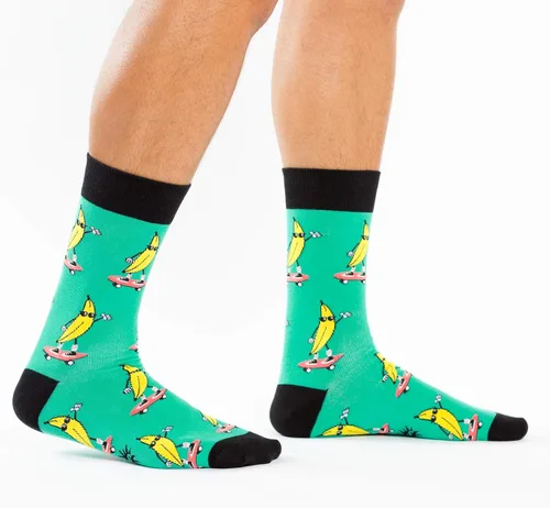 Miniatura 64 de Sock It To Me - Calcetines con diseño de extraterrestres y del espacio para hombre