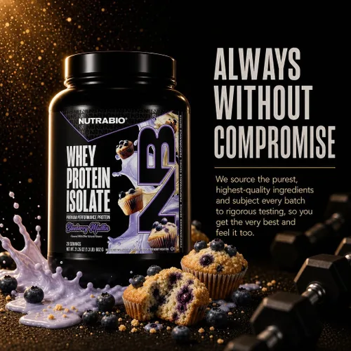 Miniatura 6 de NutraBio - 100% Aislado de proteína de suero de leche
