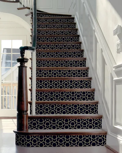 Miniatura 30 de FLFK Calcomanías para escaleras - Adhesivos para escaleras, Calcomanías autoadhesivas para escalones de Sunrise Coast, para decoración del hogar