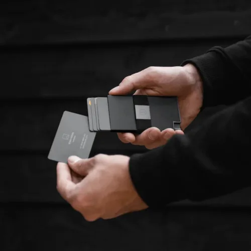 Miniatura 55 de Ekster Aluminum Cardholder Wallet for Men Metal Wallets with RFID Blocking Layer Slim & Minimalist Aluminum Wallet with Push Button for Quick