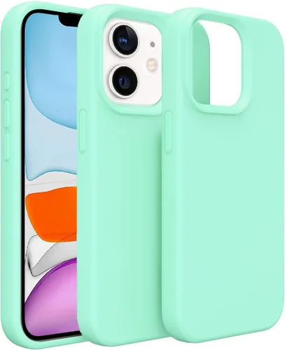 Miniatura 54 de PinLiSheng Funda mate para iPhone 11, funda protectora dura y delgada con protección a prueba de golpes, funda trasera translúcida y mate para Gris