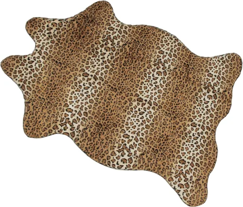 Miniatura 13 de MACEVIA Alfombra de piel de vaca sintética, bonita alfombra con estampado de vaca, alfombra de área animal, decoración occidental para sala