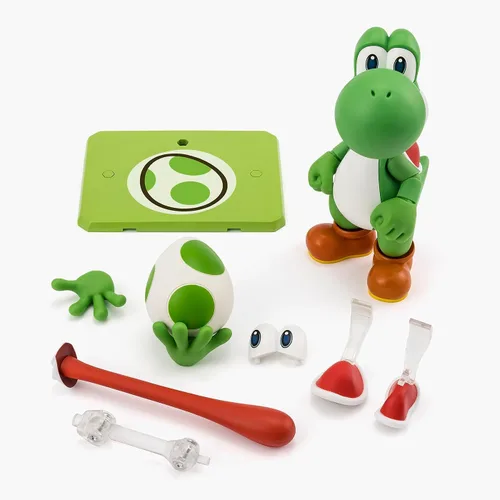 Miniatura 7 de TAMASHII NATIONS - Figura de acción de Super Mario - Yoshi S.H.Figuarts