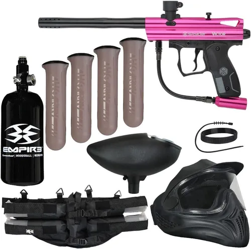 Miniatura 7 de Action Village Kingman Spyder Victor - Kit de pistola de paintball legendaria Púrpura