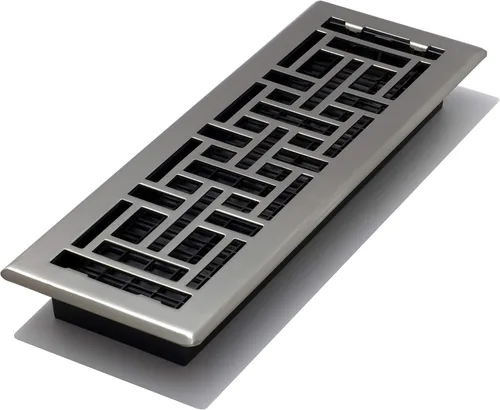 Miniatura 29 de Decor Grates Registro de suelo oriental AJH412-RB, 4 x 12 pulgadas, acabado de bronce frotado bronce (Rubbed Bronze Finish)