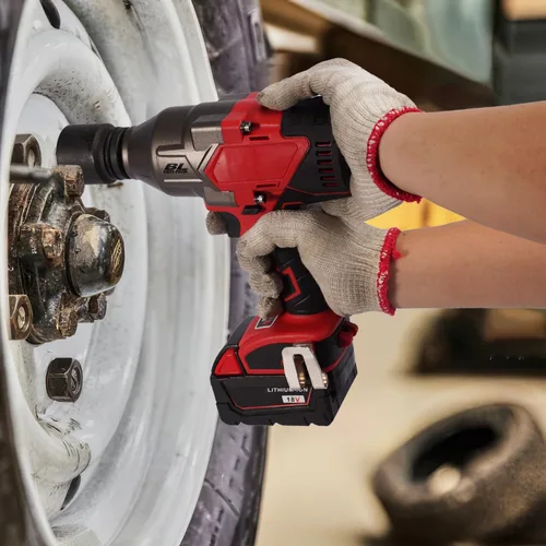 Miniatura 7 de Llave de impacto inalámbrica sin escobillas de 18 V, 3/4 pulgada, torque máximo de 1100 pies/libra (1500 Nm), ajuste de 4 velocidades, arranque