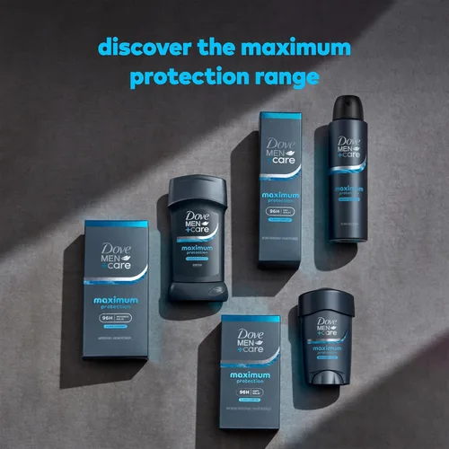 Miniatura 8 de Dove Desodorante para hombres+Care, antitranspirante de protección clínica 96H, Clean Comfort, paquete de 3 – Prescription Strength Protección