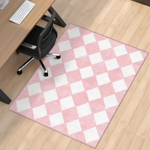 Miniatura 18 de Alfombra de Silla de Juego para Alfombra de Madera Dura y Baldosas, 36"x48" Alfombra de Juego para Sala de Juegos, Alfombra Antideslizante