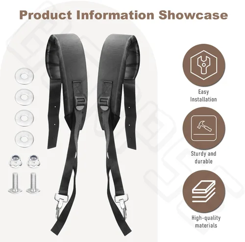 Miniatura 7 de Correas de soplador de mochila/arnés de soplador compatible con ecosopladores PB-260 PB260L PB261L PB-403 PB-403H PB413 PB-460 PB-601 sustituye a