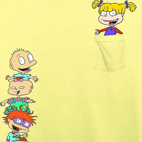 Miniatura 2 de Nickelodeon - Camiseta de manga corta para mujer de los años 90