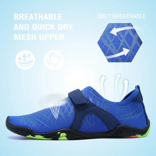 Miniatura 5 de Zapatos acuáticos para niños y niñas, suela ligera y cómoda, fácil de caminar, calzado acuático y deportivo antideslizante