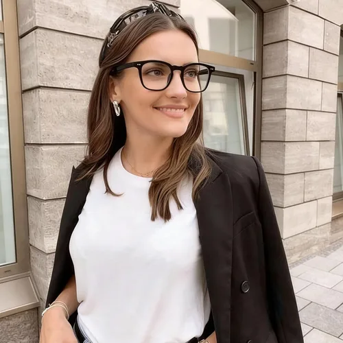 Miniatura 2 de Elegantes gafas cuadradas de luz azul para mujeres y hombres, gafas de juegos de computadora de calidad, antifatiga ocular y protección UV