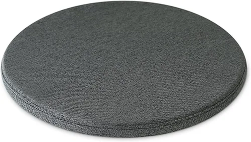 Miniatura 9 de Cojín desmontable, cojín redondo de espuma viscoelástica para silla, diseño antideslizante, suave, transpirable, cómodo, adecuado para sala
