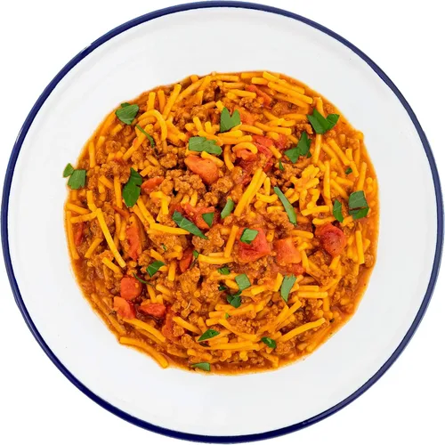 Miniatura 6 de Mountain House Macarrones cremosos y queso (2 porciones) y espaguetis clásicos con salsa de carne (2 porciones) Alimentos liofilizados