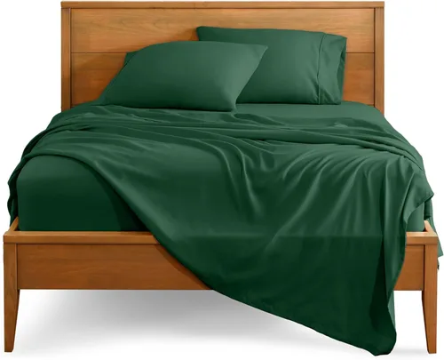 Bare Home Juego de Sábanas Full - Sábanas de Cama Full de Microfibra Ultra-Suave de Lujo 1800 Hilos de Densidad - Doble Cepillado - Bolsillos 27 -