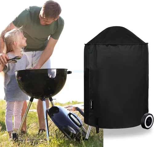 Miniatura 6 de Suphomeware Cubierta de parrilla de 18 pulgadas para Weber Kettle Charcoal, impermeable y resistente a la decoloración