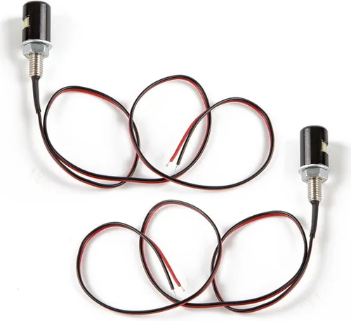 Miniatura 4 de CZC AUTO 2 luces de matrícula, lámpara de perno de tornillo de matrícula, bombilla LED blanca de 12 V, impermeable, impermeable, impermeable