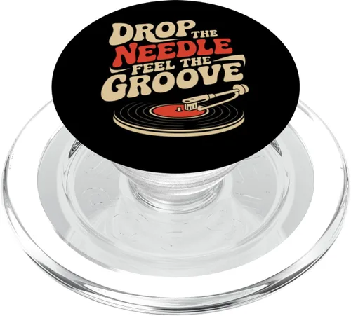 Miniatura 7 de Vinyl Record Collector Retro Music Turntable Lover PopSockets Adhesive PopGrip