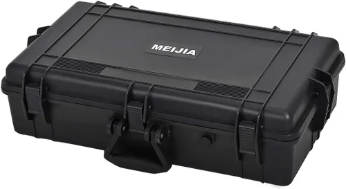 Miniatura 10 de MEIJIA Funda rígida protectora impermeable portátil, funda para cámara con espuma de ajuste personalizable insertada, apta para uso con drones