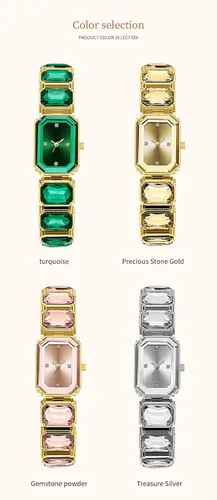 Miniatura 6 de BESTKANG Reloj de pulsera de cristal de lujo para mujer, reloj impermeable de moda